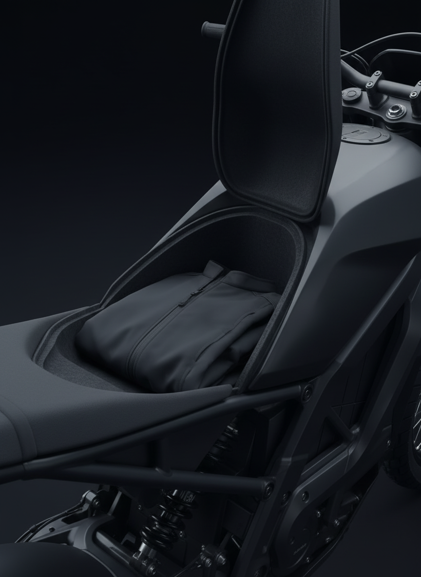 Under-seat storage compartment